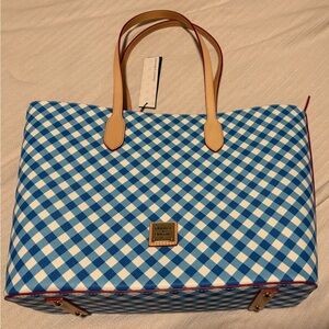 Dooney & Bourke Gingham II Large Tote NWT